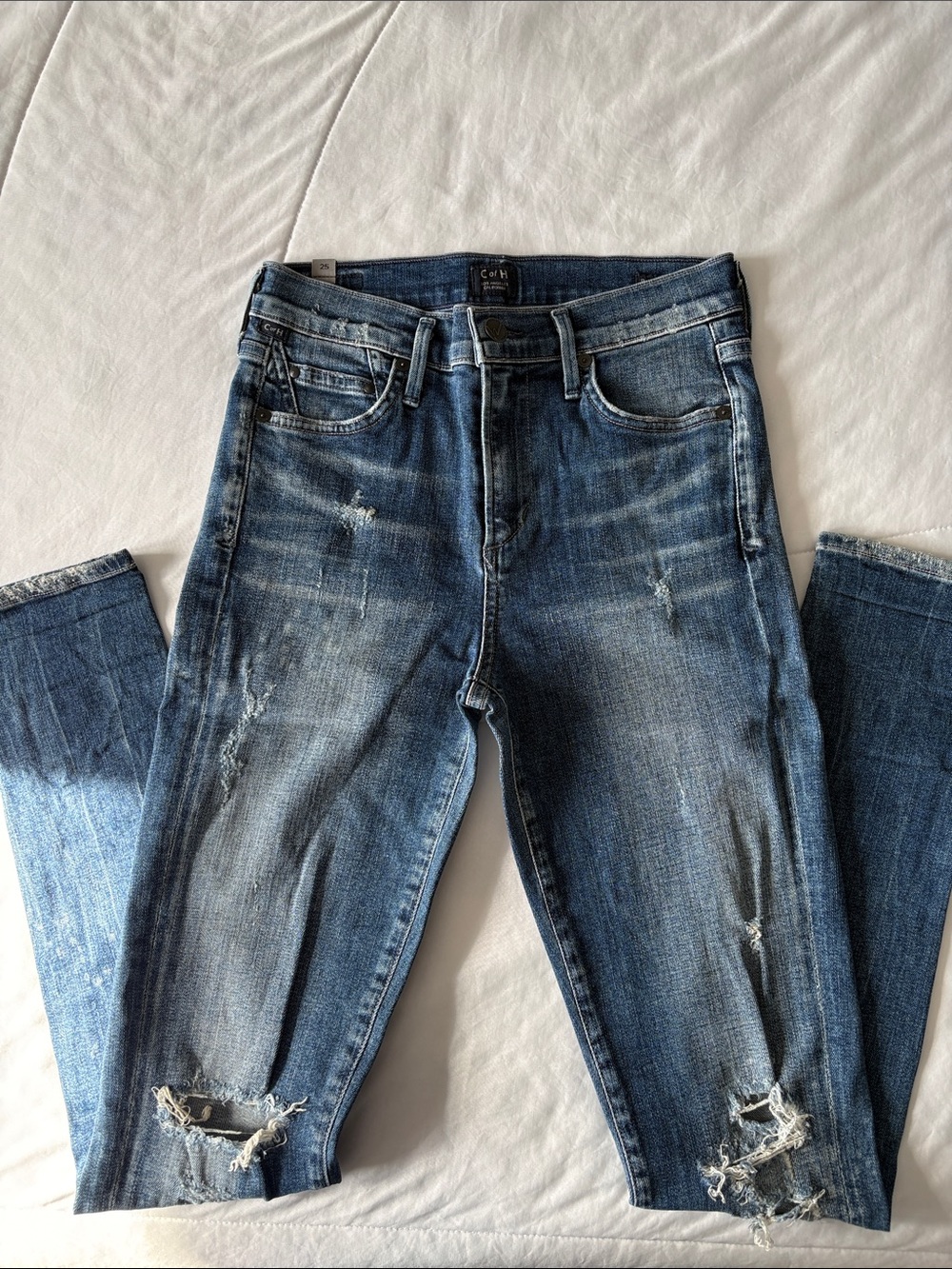 Citizens of Humanity Distressed Women’s high-rise skinny Jeans